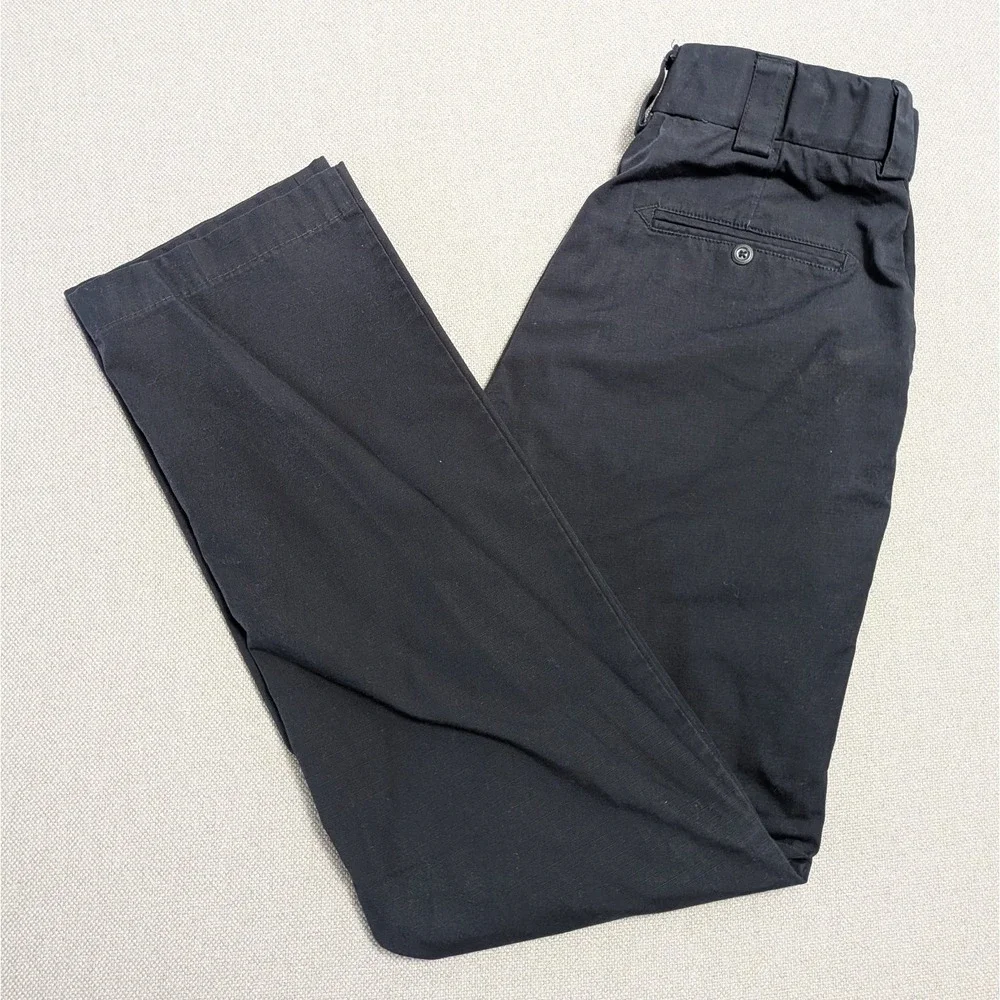 5.11 Tactical Pants Men's Dark Gray 32x32 Polyester Cotton Ripstop Workwear